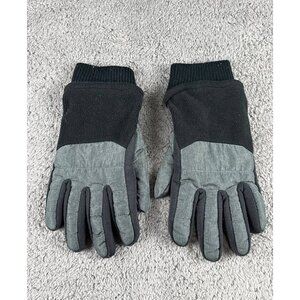 Levi's Winter Gloves Mens Medium M Black Gray Insulated Cold Weather Ski Snow
